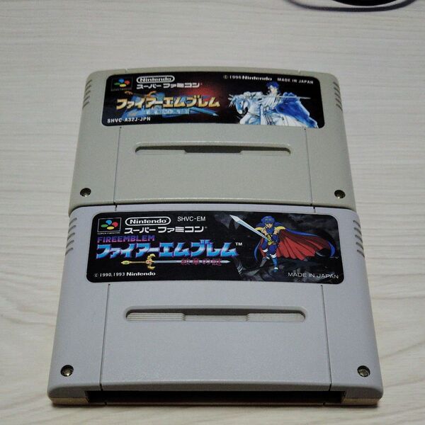 ファイアーエムブレム 紋章の謎 聖戦の系譜 スーパーファミコンソフト(箱・説明書なし) 定期値引