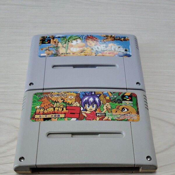 戦え原始人 ジョー&マック ルーキーの冒険 スーパーファミコンソフト(箱・説明書なし) 定期値引