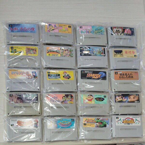 35本まとめ売りセット スーパーファミコン ソフト 定期値引