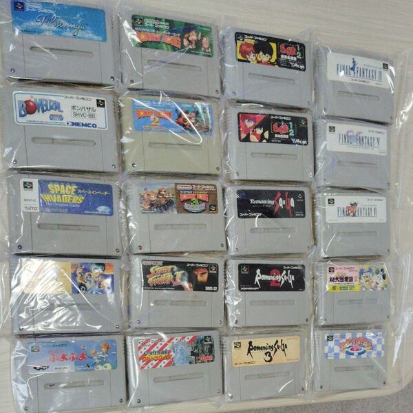 42本まとめ売りセット スーパーファミコン ソフト(箱・説明書なし) 定期値引