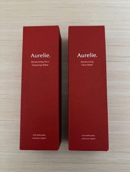 【新品未開封】MEGUMIプロデュース☆ Aurelie. オレリー モイストオイルインクレンジングウォーター&フェイスウォッシュ