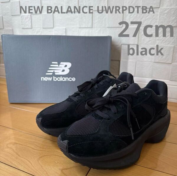NEW BALANCE UWRPDTBA ワープドランナー 27cm ブラック ニューバランス 黒