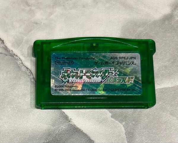 正規 ポケモン エメラルド ふるびたかいず しんぴのチケット GBA 幻のポケモン