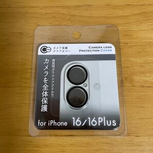 新品未開封 iPhone 16/16 Plus カメラレンズ保護カバー