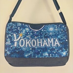 横浜DeNAベイスターズ★ユニフォームリメイクショルダーバック