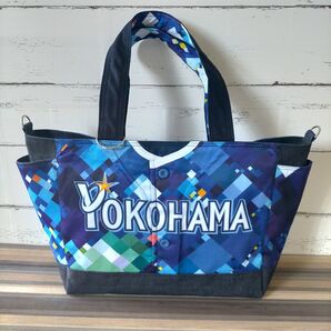 横浜DeNAベイスターズ★ユニフォームリメイク★ショルダーバッグ