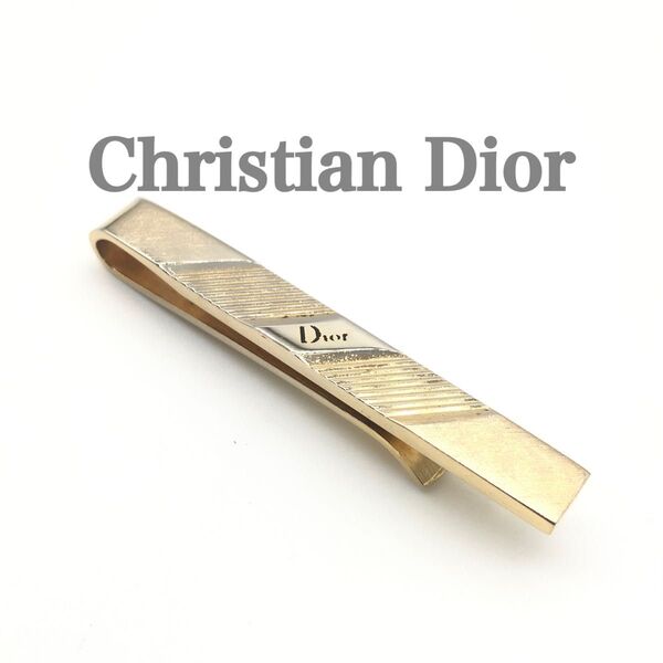 Christian Dior クリスチャンディオール ネクタイピン タイピン ゴールド ヴィンテージ