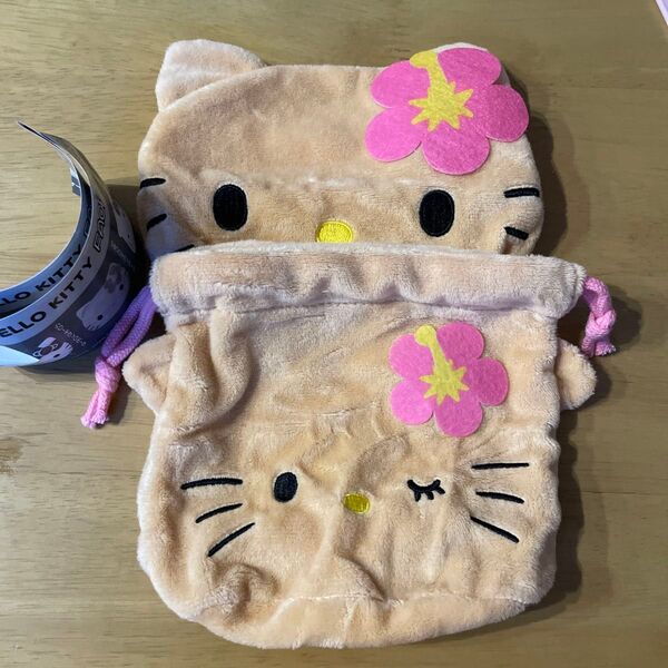HELLOKITTY フェイス巾着&ポーチコレクション シープラ限定