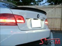 07-13 クーペ E92 328i 335i M3 BMW リアトランクスポイラーボディ色塗装付_画像2