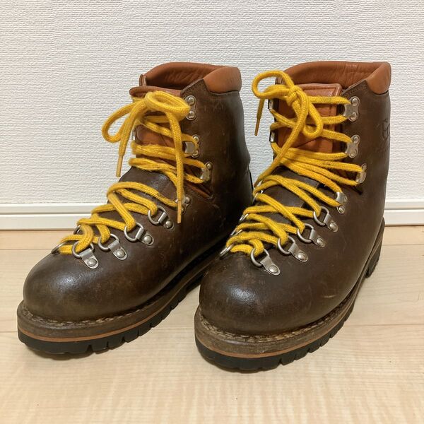 登山靴 KAMOSHIKA vibramソール アウトドアシューズ 本革 ブーツ マウンテンブーツ