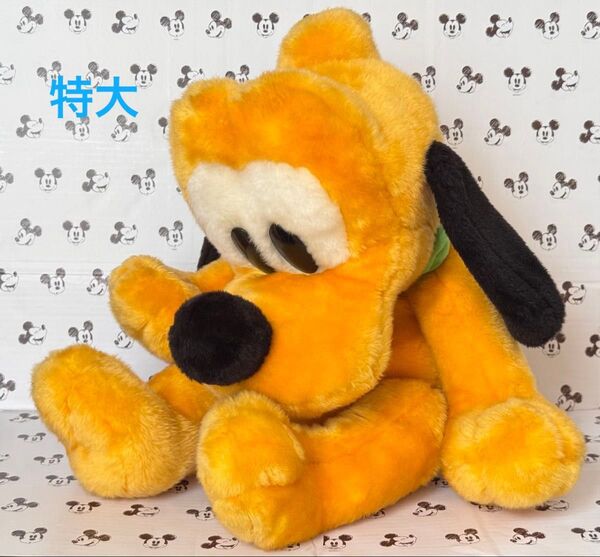 ディズニーストア プルート ぬいぐるみ パペット 特大