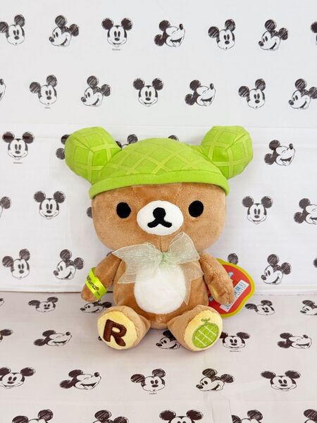 リラックマ フルーツシリーズ ローソン限定 メロン ぬいぐるみ