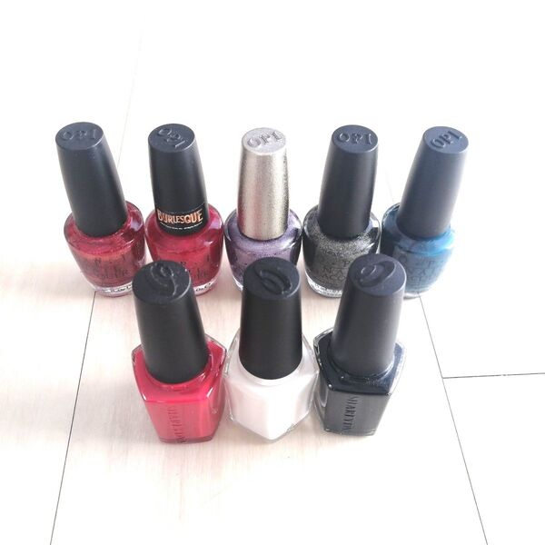 OPI ×5 シャレドワ×3 ネイルラッカー まとめ売り 8本セット