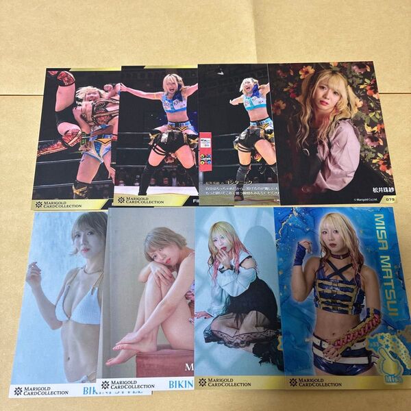 女子プロレス マリーゴールド MARIGOLD トレカ トレーディングカード BBM 以外 松井珠紗