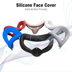 【新品】 メタクエスト2用アクセサリー meta quest2 フェイスクッション シリコンフェイスカバー 防汗