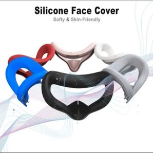 【新品】 メタクエスト2用アクセサリー meta quest2 フェイスクッション シリコンフェイスカバー 防汗