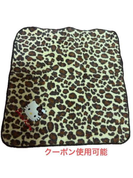 サンリオ ハローキティ ハンカチ ヒョウ柄 kitty ハンドタオル