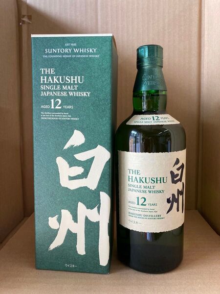 正規ルート品 サントリー 白州12年 700ml箱入り 1本