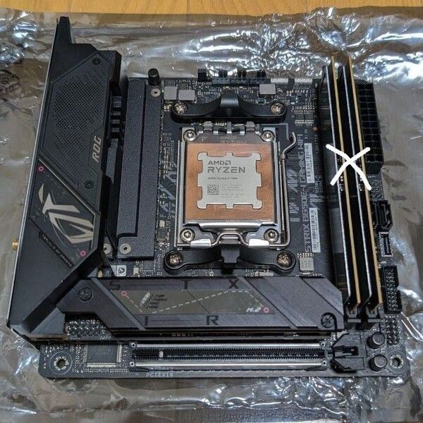 CPU + mini-itx マザーボード + セット