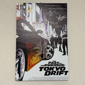 ワイルドスピード【tokyo drift】アートパネル 額縁付き