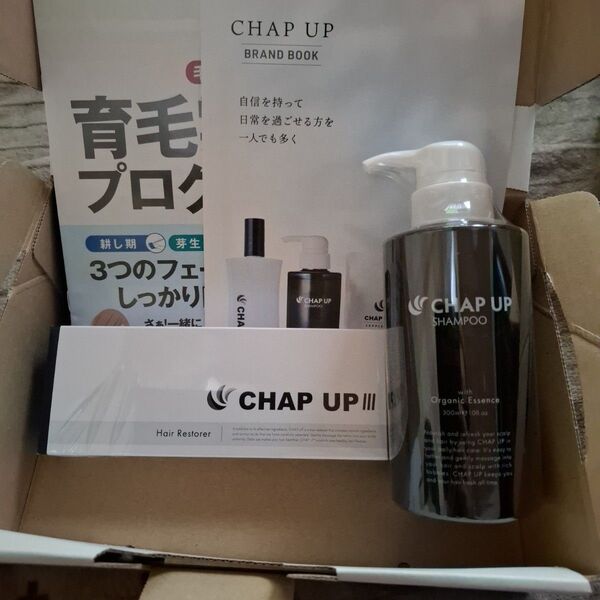★CHAP UP★シャンプー300ml &育毛剤120ml★