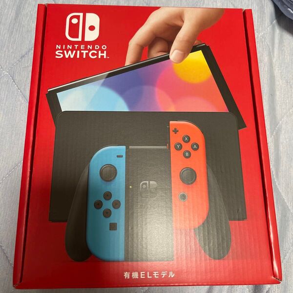 ニンテンドースイッチ 有機ELモデル 本体 ネオンブルー ネオンレッド Nintendo Switch 新品 未開封 店舗印なし
