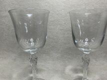 ☆ 古民家 蔵出 ワイングラス Azienda Wine Glass ペア 未使用保管品 ☆_画像3