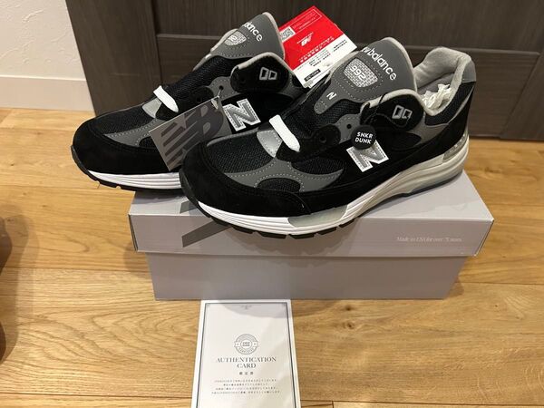 U992BK 新品未使用 26.5cm ニューバランス New Balance ブラック USA 黒
