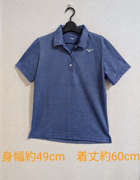 MIZUNO/ミズノ 半袖ポロシャツ 半袖シャツ スポーツウェア カットソー トップス レディース ポロシャツ