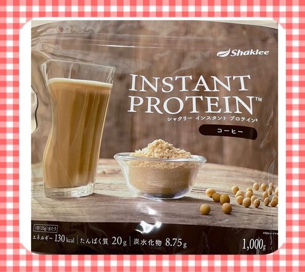 日本シャクリー インスタント プロテイン コーヒー味