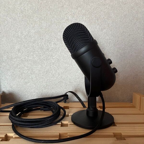Razer Seiren V2 Pro 30mm ダイナミック USB マイク コンデンサーマイク ゲーミングマイク セイレン