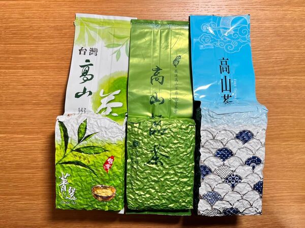 数量限定 台湾茶 高山烏龍茶300gx2 四季春茶300g