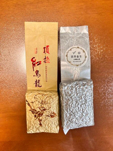 大人気 台湾茶 紅烏龍茶 四季春茶150gx2