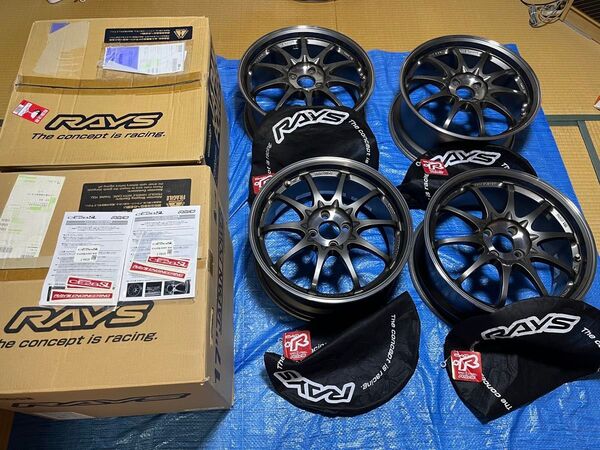 #②【廃番サイズ】CE28SL RAYS VOLK RACING 17インチ 7.5J 43 4H ロードスター RFなどに