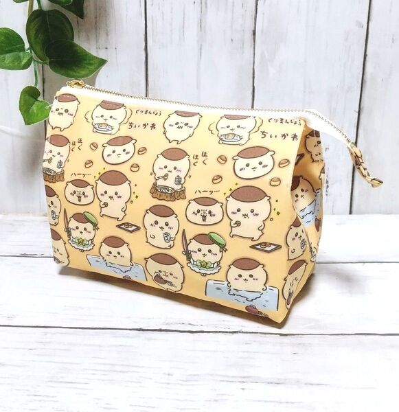 りらっくま様ご依頼品 マチ広め テントポーチ カン付き ファスナー20cm.ポーチ 2点 計3点