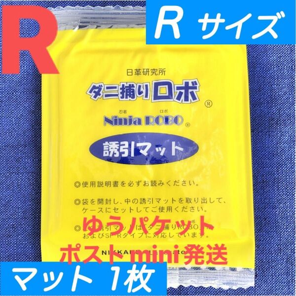 y16☆新品 1枚 R☆ ダニ捕りロボ 詰め替え 誘引マット レギュラー サイズ