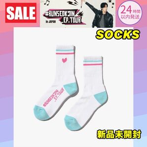 BTS JIN ジン RUNSEOKJIN 靴下 SOCKS ソックス