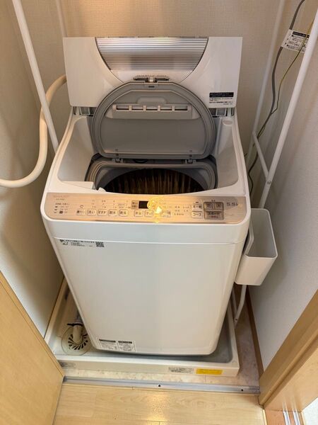シャープES-TX5C本体 ホワイト 洗濯機 SHARP シャープ