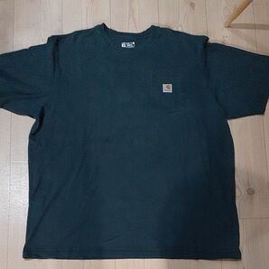 carhartt ポケットTシャツ 深緑 3XL