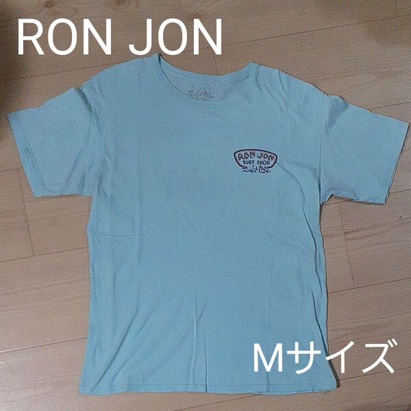 Ron Jon Surf Shop Tシャツ グリーンブルー M