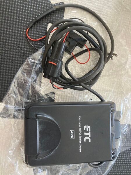 JRM-12 セットアップ済 動作確認 バイク用ETC ETC ステーもついて得