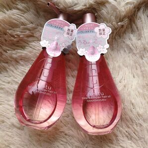 hiritu ヒリツ バランスリペア ヘアオイル ハナシズク さくら&オレンジフラワーの香り 2本 おりがみ