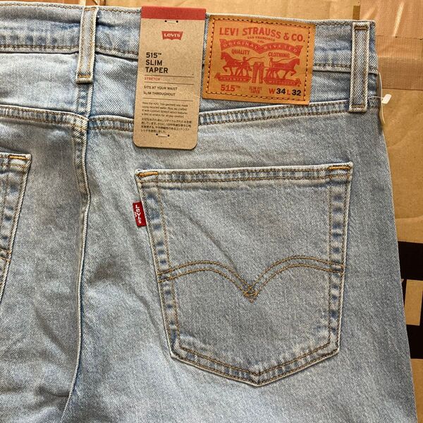 Levi's 515 スリムテーパード W34 L32 未使用