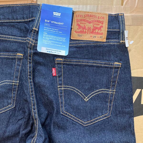 Levi's 514 クール ストレートジーンズ W29 L32 新品