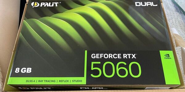 Palit GeForce RTX 5060 8GB Dual【希望者には保証書付き】