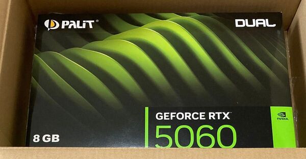 Palit GeForce RTX 5060 8GB Dual【希望者には保証書付き】