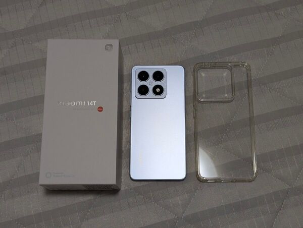 SIMフリー Xiaomi 14T XIG07 チタンブルー