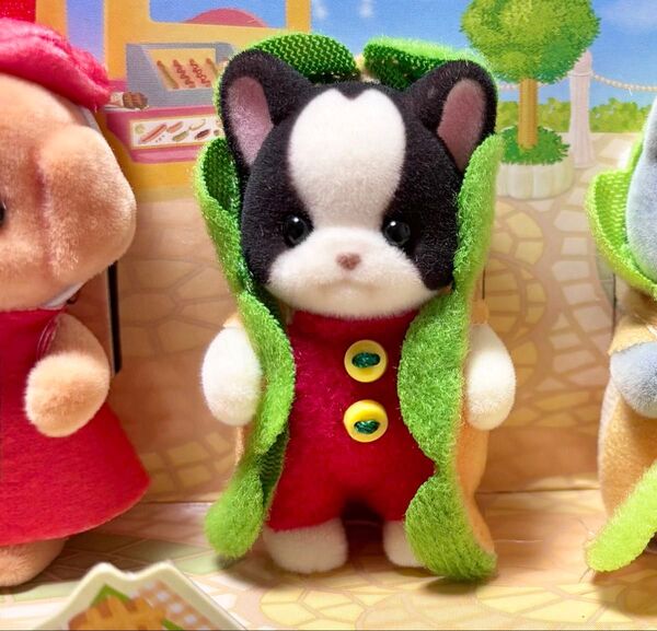 シルバニアファミリー あつまれ 赤ちゃん セット ホットドッグ 【フレンチブルドッグの赤ちゃん】
