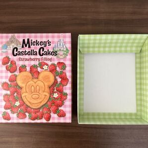 【空箱】ミッキーカステラケーキ TDRお土産
