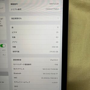 iPad Air(第5世代)256GB WiFi+Cellular SimフリーIntelligence対応